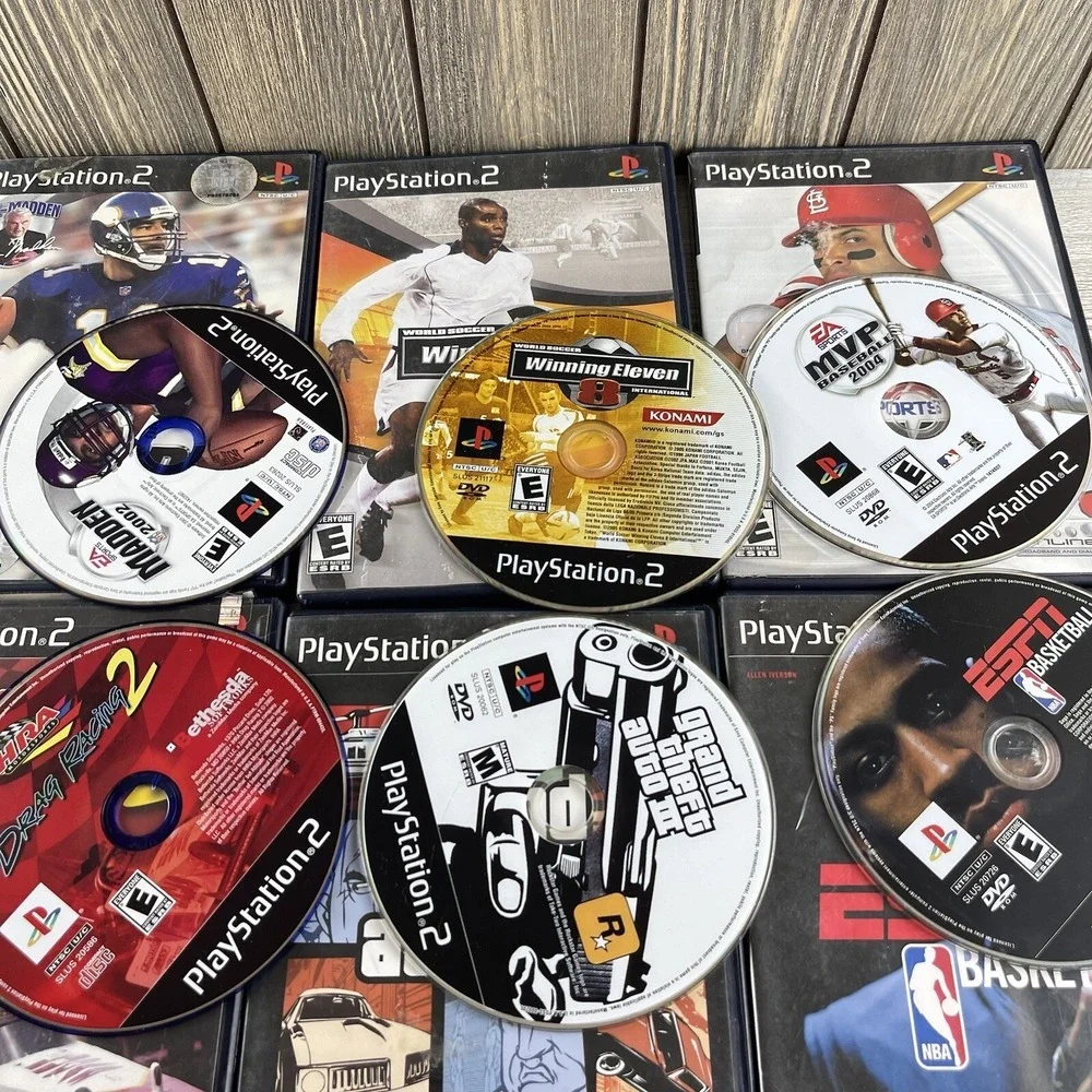 Playstation 2 PS2 game Lot Of 6 Games Tested Working